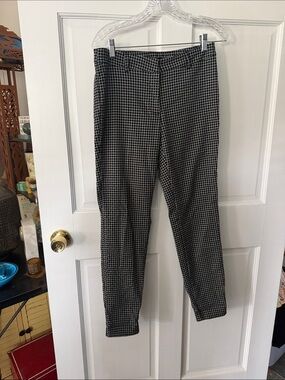 Relativity Black and White Checkered Men's Dress Pants